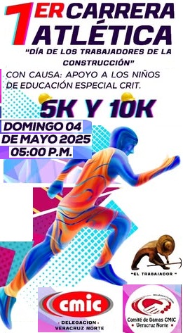 1ER CARRERA ATLETICA 5K Y 10K            “DIA DE LOS T...