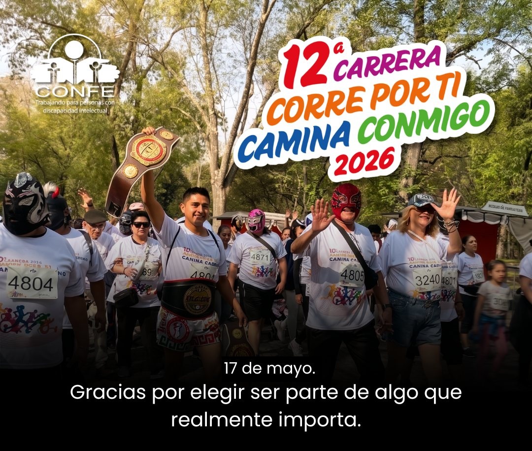 CARRERA * CORRE POR TI , CAMINA CON MIGO DOMINGO 17 MAYO 202...