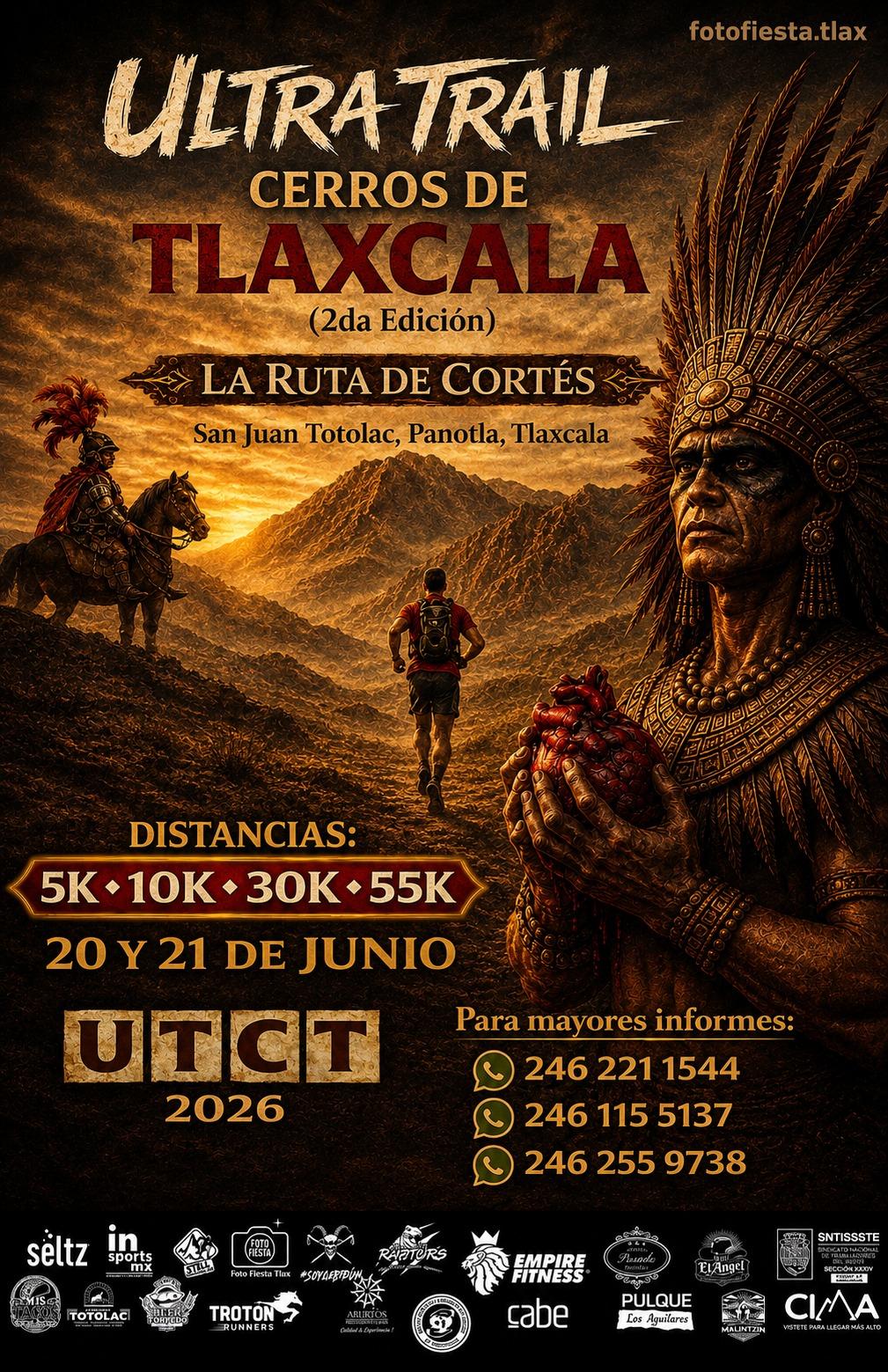 ULTRA TRAIL , CERROS DE TLAXCALA 2a EDICION RUTA DE CORTES,...